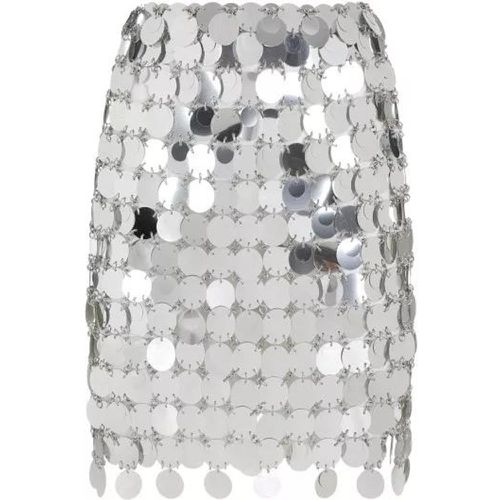 Round Sequin Polyester Mini Skirt - Größe 36 - Paco Rabanne - Modalova