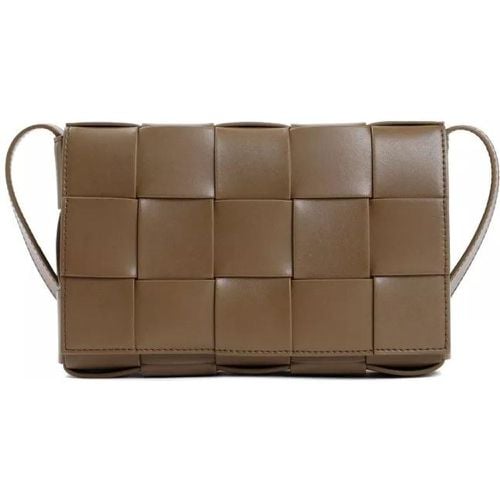 Shopper - Brown Leather Cassette Bag - Gr. unisize - in - für Damen - Bottega Veneta - Modalova