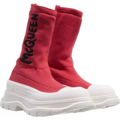 Sneakers - Red Stretch Nylon Tread Slick Sneakers - Gr. 38 (EU) - in - für Damen - alexander mcqueen - Modalova