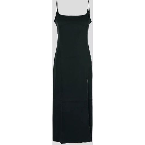 Midi Slip Dress W/ Side Slit - Größe 36 - black - Jacquemus - Modalova