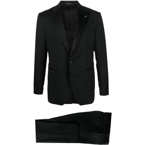 Black Wool Suit - Größe 54 - Tagliatore - Modalova