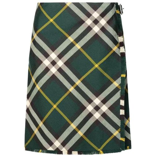 Check Skirt - Größe 8 - Burberry - Modalova