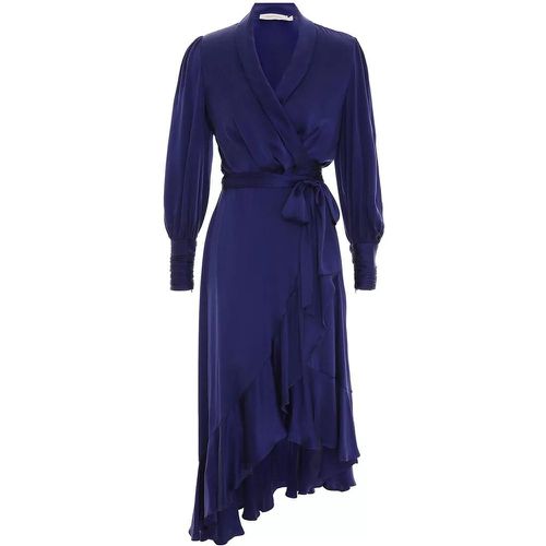 Silk Wrap Midi Kleid - Größe 3 - Zimmermann - Modalova