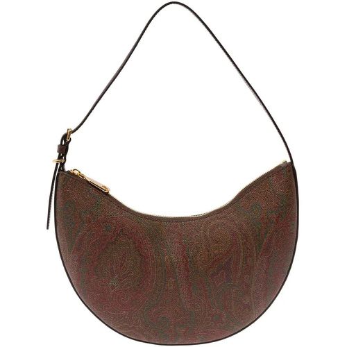 Shopper - Essential Brown Shoulder Bag With Paisley Print In - Gr. unisize - in - für Damen - ETRO - Modalova