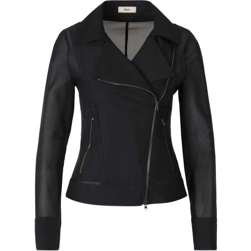 Mesh Biker Jacket - Größe 38 - Herno - Modalova
