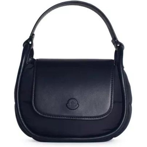 Shopper - Tiarna' Mini Bag In Black Leather Blend - Gr. unisize - in - für Damen - Moncler - Modalova