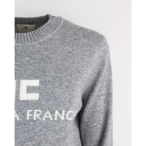 Sweaters Grey - Größe 42 - Elisabetta Franchi - Modalova