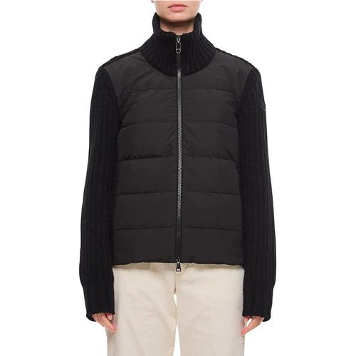 Knitted Sleeve Jacket - Größe M - Moncler - Modalova