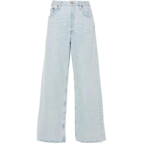 Low Slung Baggy Cotton Jeans - Größe 30 - Agolde - Modalova