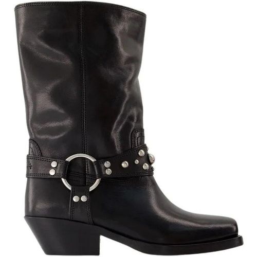 Boots & Stiefeletten - Antya Boots - Leather - Black - Gr. 36 (EU) - in - für Damen - Isabel marant - Modalova