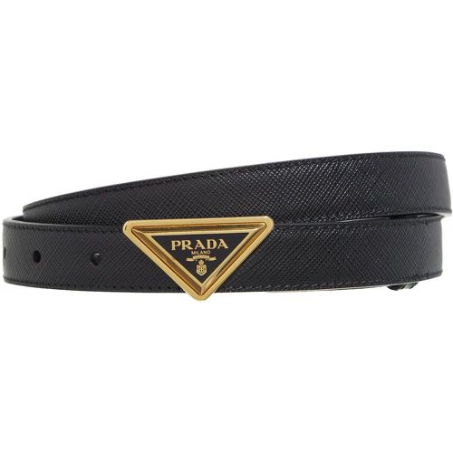 Gürtel - Logo Plaque Belt - Gr. 90 - in - für Damen - Prada - Modalova