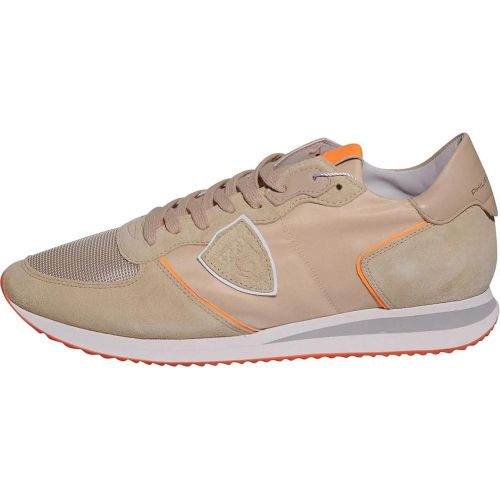 Low-Top Sneaker - oranje sneakers - Gr. 45 (EU) - in - für Damen - Philippe Model - Modalova