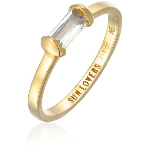 Ring - Ring Verlobungsring - Elope 375 Gelbgold - Gr. 52 MM - in - für Damen - Haze & Glory - Modalova