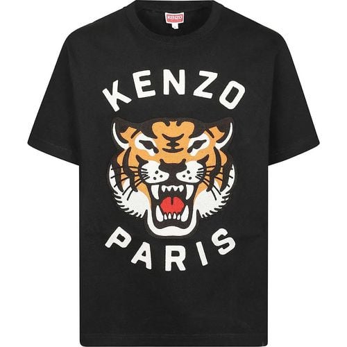 Lucky Tiger Embroidery T-shirt Black - Größe M - Kenzo - Modalova