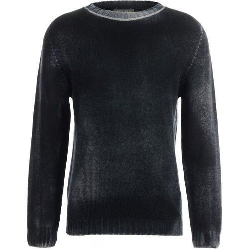 KNITTED Sweater - Größe 56 - blau - Low Classic - Modalova