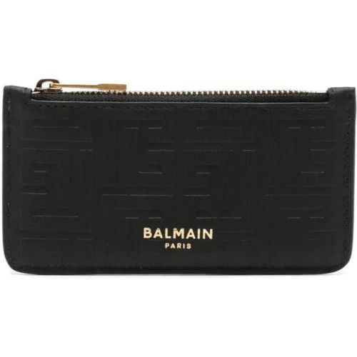 Portemonnaies - 4G-Motif Card Holder - Gr. unisize - in - für Damen - Balmain - Modalova