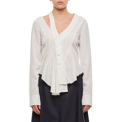 Asymmetric Seam Detailed Shirt - Größe 42 - Stella Mccartney - Modalova