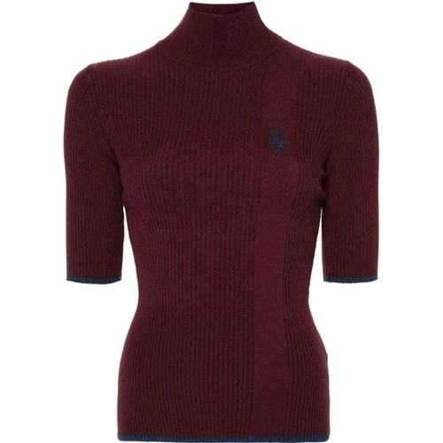 Sweaters Bordeaux Red - Größe IT 42 - Elisabetta Franchi - Modalova