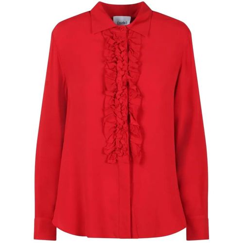 Ruffle Shirt - Größe 40 - rot - NUDE - Modalova