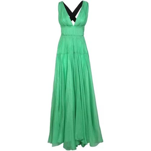 Green Calliope Long Dress - Größe 34 - green - Maria Lucia Hohan - Modalova