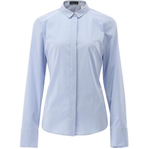 Bluse Slim Fit Karo - Größe 46 - van Laack - Modalova