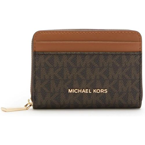 Portemonnaie - Jet Set Brown Zip Wallet 32T4GJ6Z5B-2 - Gr. unisize - in - für Damen - Michael Kors - Modalova