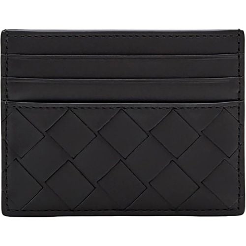 Portemonnaies - Small Interlaced Card Holder - Gr. unisize - in - für Damen - Bottega Veneta - Modalova