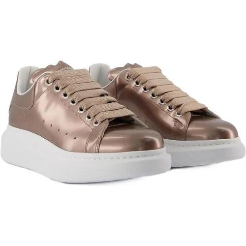 Sneakers - Oversized Sneakers - Leather - Beige - Gr. 39 (EU) - in - für Damen - alexander mcqueen - Modalova