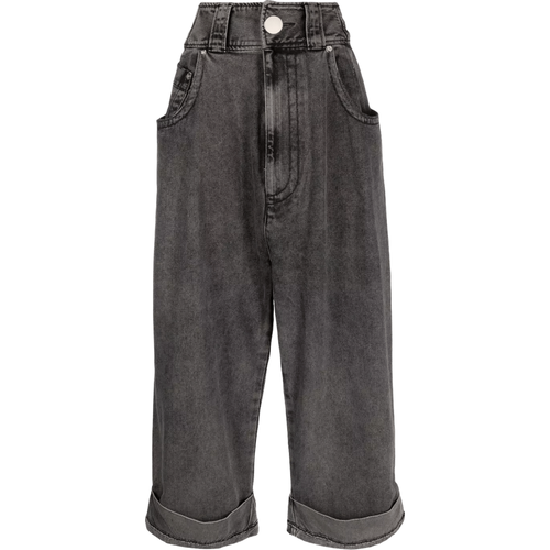 Lockere Jeans im Babylook - Größe 27 - dark gray - Vaquera - Modalova
