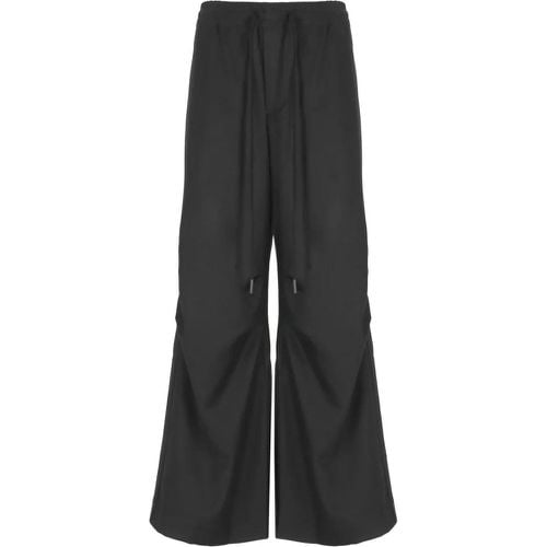 Black Virgin Wool Pants - Größe M - Andrea Ya'aqov - Modalova