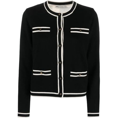 Kendra Cardigan - Größe XS - schwarz - TORY BURCH - Modalova