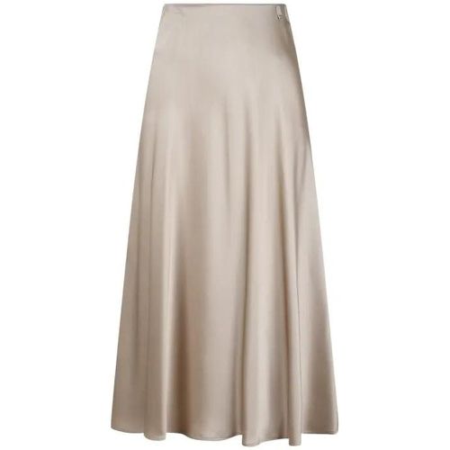 Satin Fluid Skirt - Größe 42 - Herno - Modalova