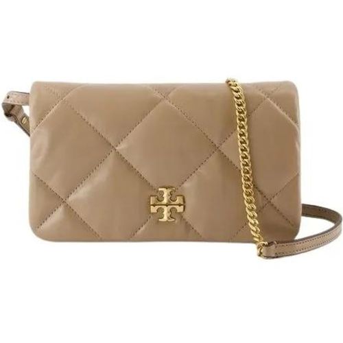 Portemonnaie - Kira Diamond Wallet On Chain - Leather - Gr. unisize - in - für Damen - TORY BURCH - Modalova