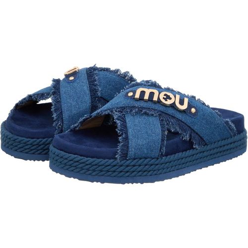 Sandalen - Criss-Cross Sandal Denim - Gr. 37 (EU) - in - für Damen - Mou - Modalova