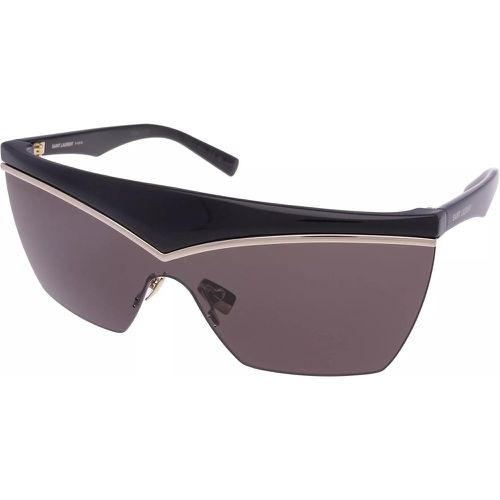 Sonnenbrille - SL 614 MASK - Gr. unisize - in Schwarz - für Damen - Saint Laurent - Modalova