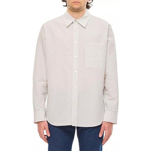 Cotton Shirt - Größe 46 - white - Bottega Veneta - Modalova