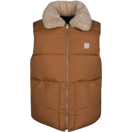 Teddy Down Vest Brown - Größe M - A.P.C. - Modalova