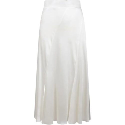 Satin Skirt - Größe 46 - alberta ferretti - Modalova