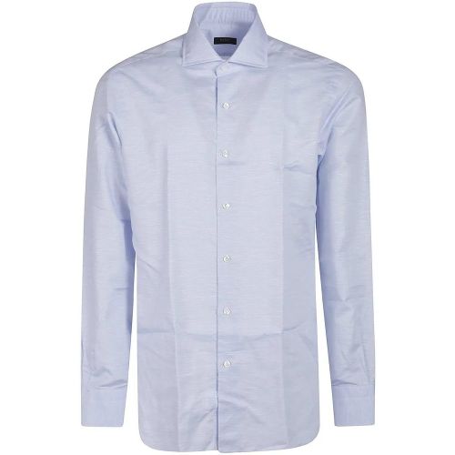 Long Sleeve Neck Shirt - Größe 39 - Barba Napoli - Modalova