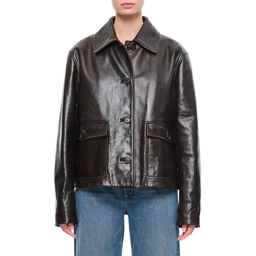 Leather Jacket - Größe 38 - Loewe - Modalova