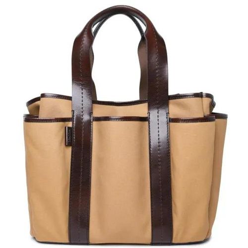 Totes - 'Giardiniera' Brown Cotton Bag - Gr. unisize - in - für Damen - Max Mara - Modalova