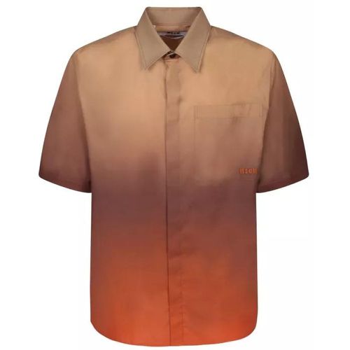 Multicolor Cotton Shirt - Größe 41 - multi - MSGM - Modalova