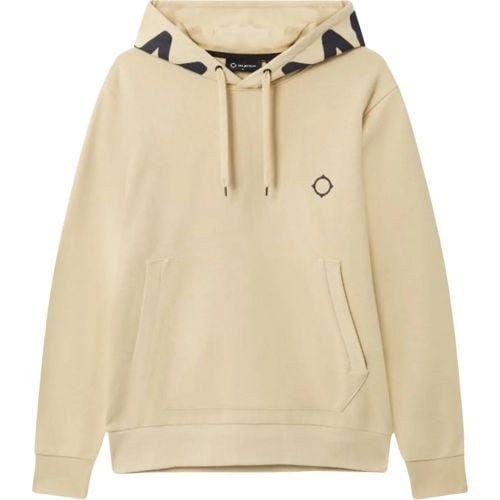 Mastrum Logo Hoodies Ecru Mas4519 M021 Ash - Größe M - MA. STRUM - Modalova