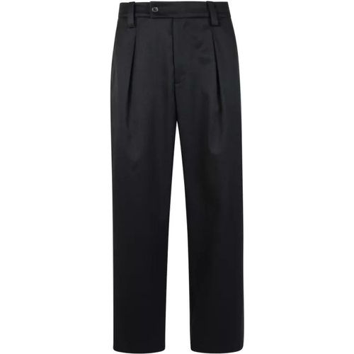 Renato' Black Virgin Wool Blend Pants - Größe 52 - black - A.P.C. - Modalova