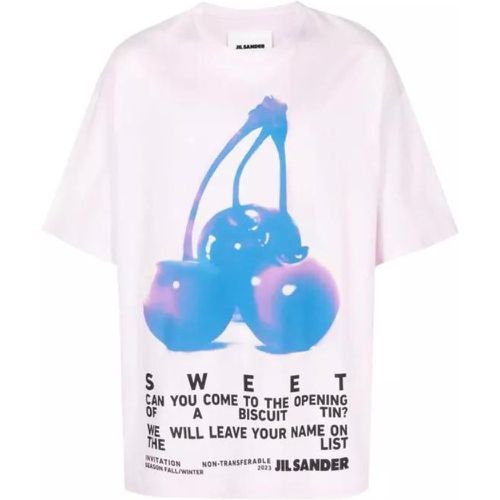 Pink Cherry T-Shirt - Größe L - pink - Jil Sander - Modalova