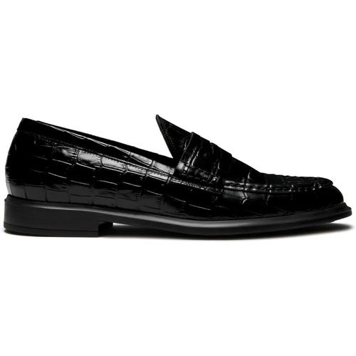 Loafer - Vendôme Blandine croco black calfsk - Gr. 37 (EU) - in - für Damen - Isabel Bernard - Modalova