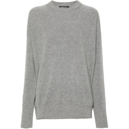 Medium Grey Knit Sweater - Größe L - Fabiana Filippi - Modalova