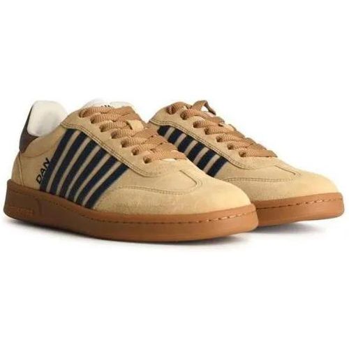 Sneakers - Boxer' Beige Suede Sneakers - Gr. 44 (EU) - in - für Damen - Dsquared2 - Modalova