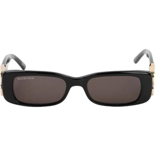 Sonnenbrille - Dynasty Rectangle Sunglasses - Gr. unisize - in Grau - für Damen - Balenciaga - Modalova