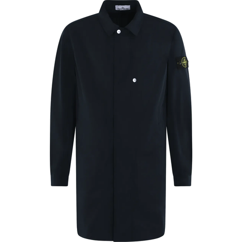 Heren Soft Trench Coat Blauw - Größe XL - Stone Island - Modalova